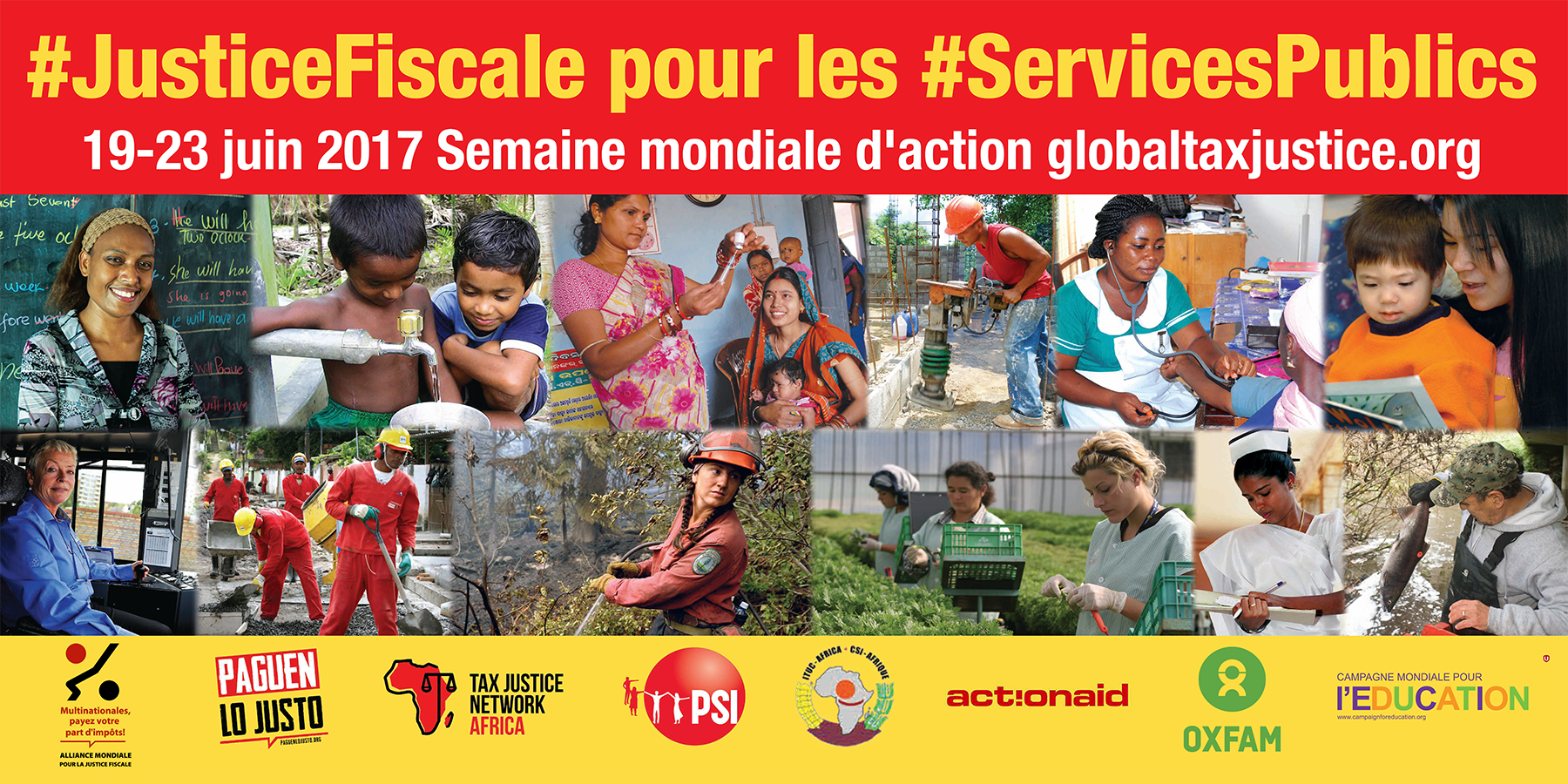 #TaxJustice For #Public Services Global Week Of Action