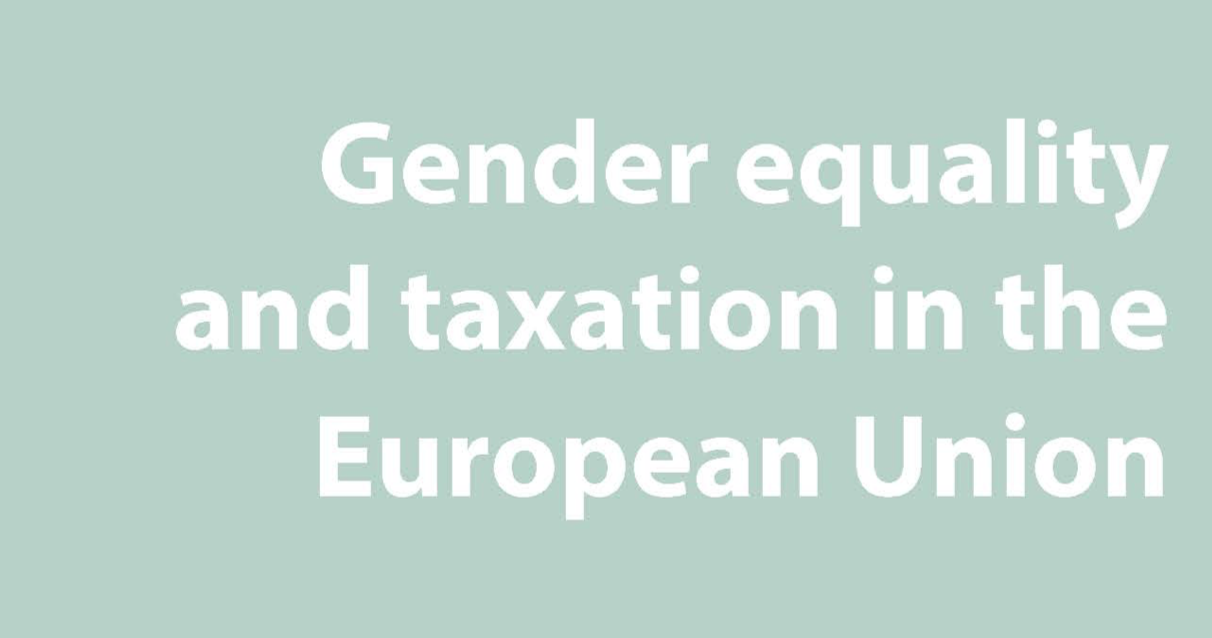 2018-09-04-Gender Equality And Taxation In The European Union-EN -IMAGEM