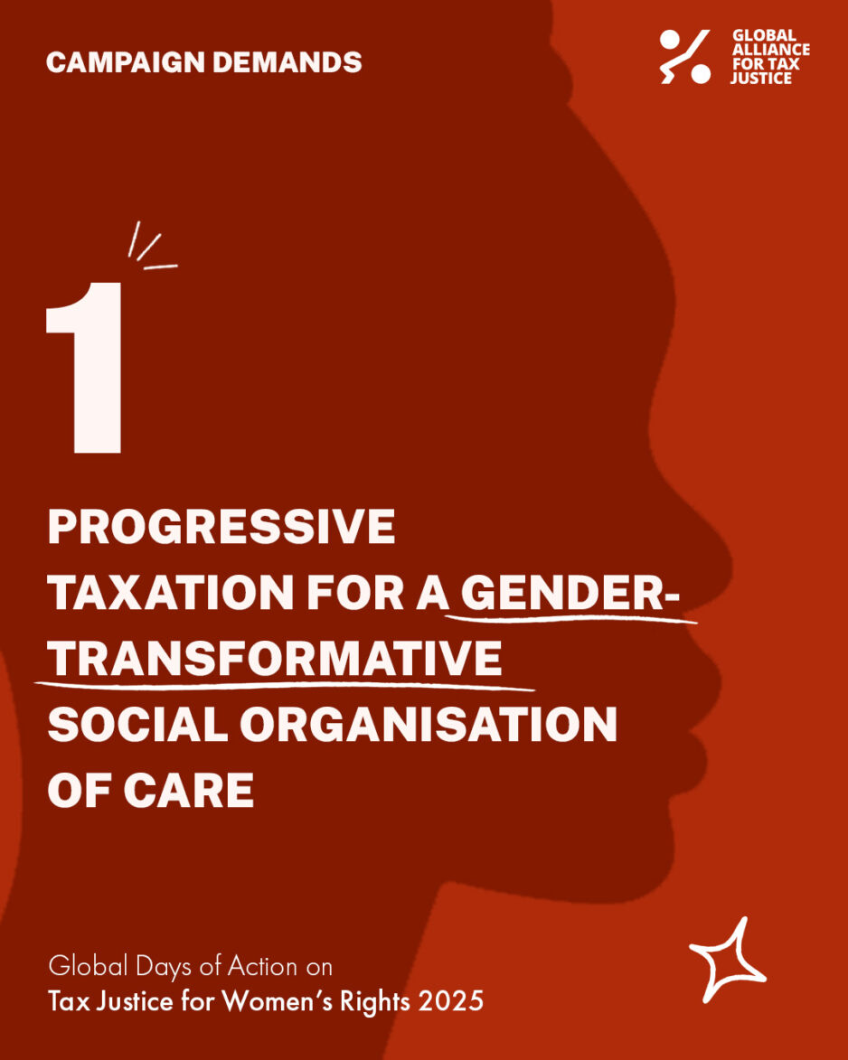 Progressive Taxation for a Gender-Transformative Social Organisation of Care