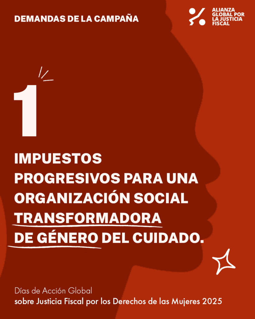 Impuestos progresivos para una organización social del cuidado transformadora de género 