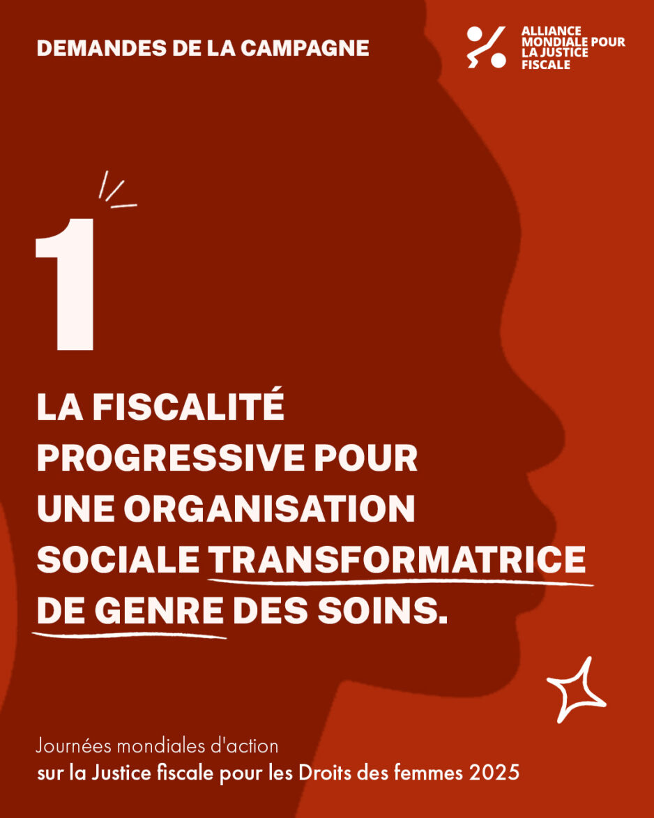 La fiscalité progressive pour une organisation sociale des soins transformatrice de genre