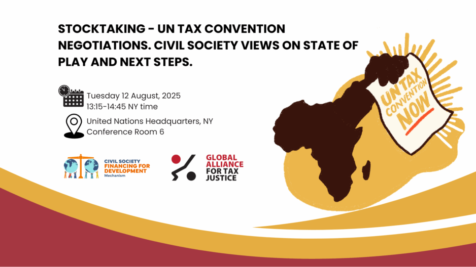 Stocktaking – UN Tax Convention Negotiations, Civil Society Views on State of Play and Next Steps