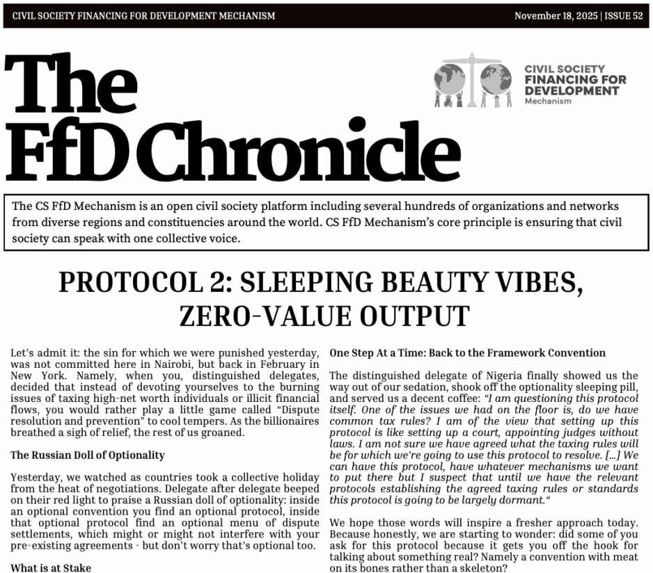 FfD Chronicle: Protocol 2