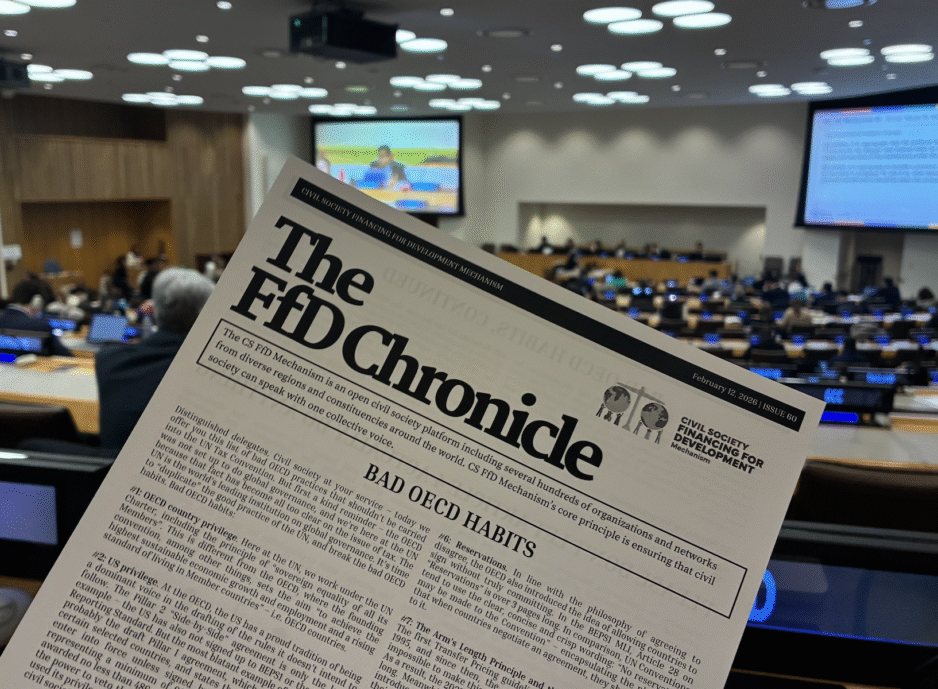 FfD Chronicle: OECD Bad Habits
