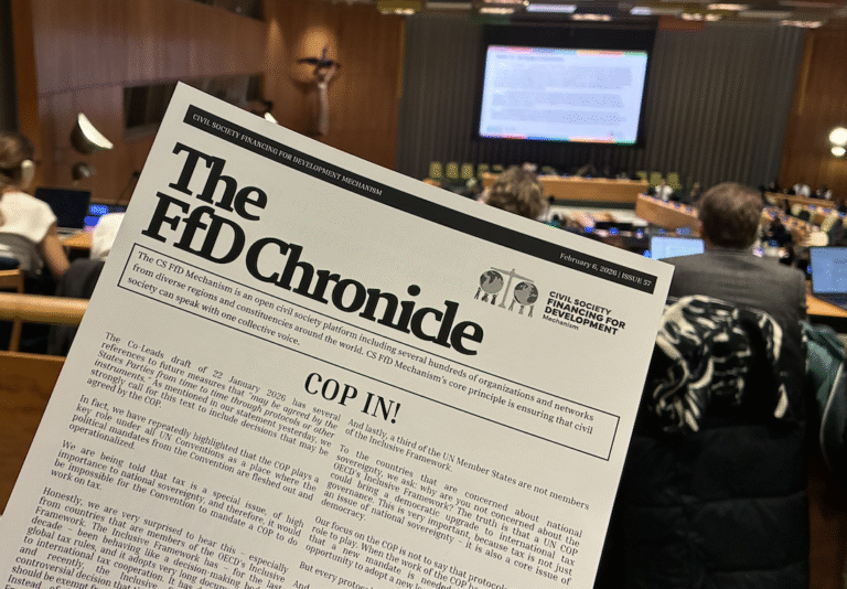 FfD Chronicle: COP In!