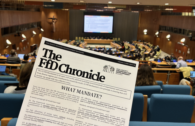FfD Chronicle: What Mandate?