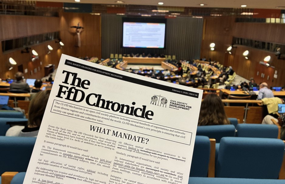 FfD Chronicle: What Mandate?