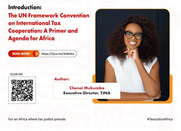 The UN Framework Convention on International Tax Cooperation: A Primer and Agenda for Africa