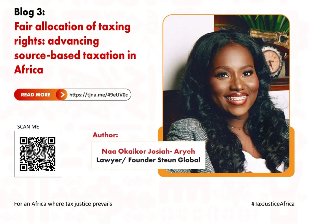 Fair allocation of taxing rights: advancing source-based taxation in Africa