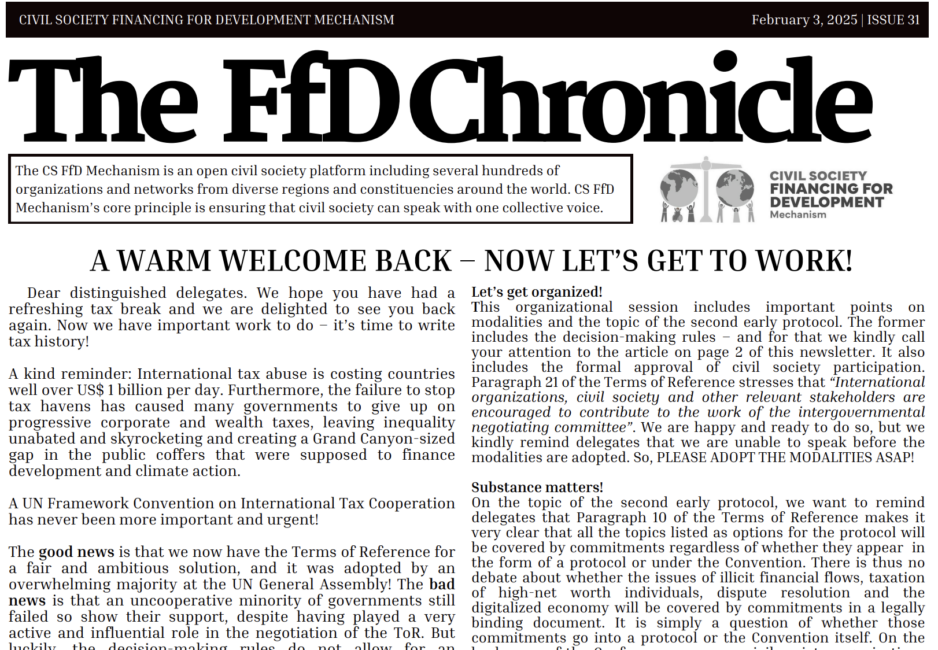 La Cronica del FfD: ¡Tengan una cálida bienvenida y ahora manos a la obra!