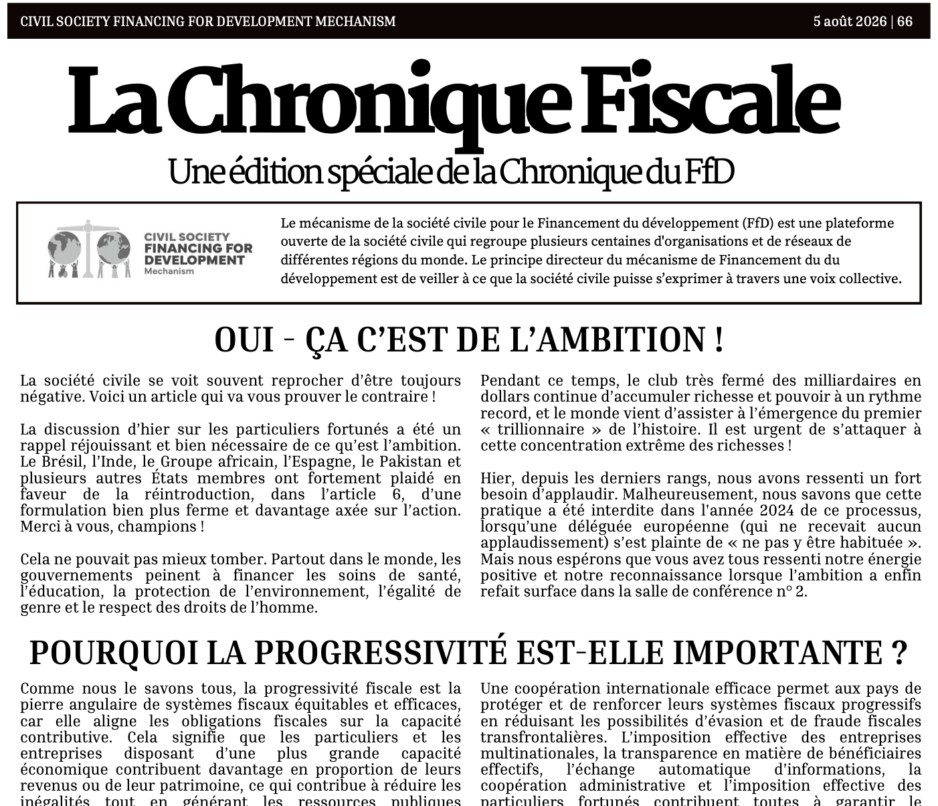 Oui – ça c’est de l’ambition !