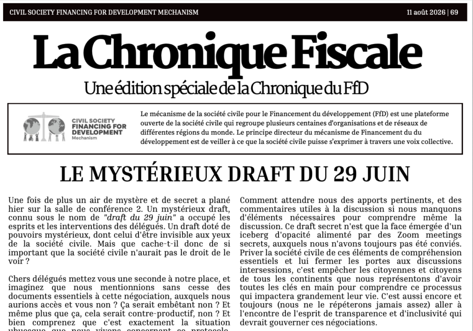 Le mystérieux draft du 29 juin