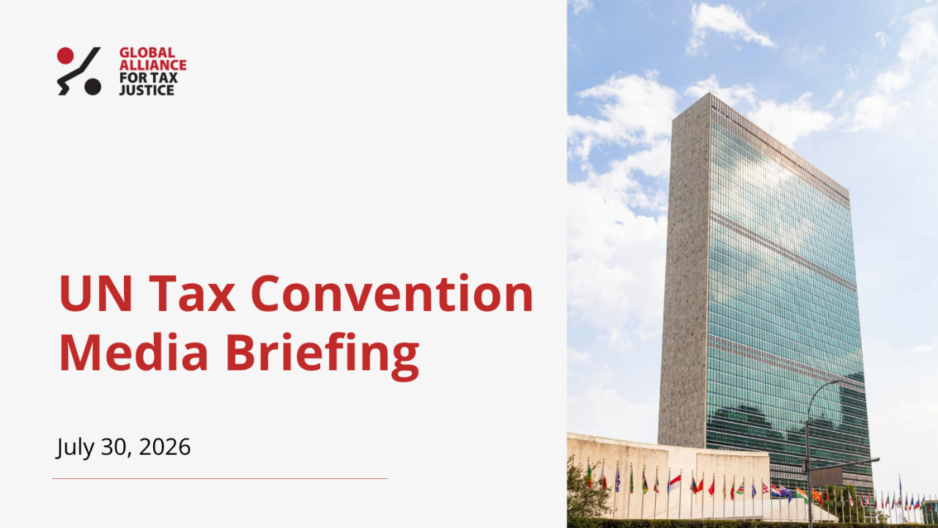 UN Tax Convention Media Briefing