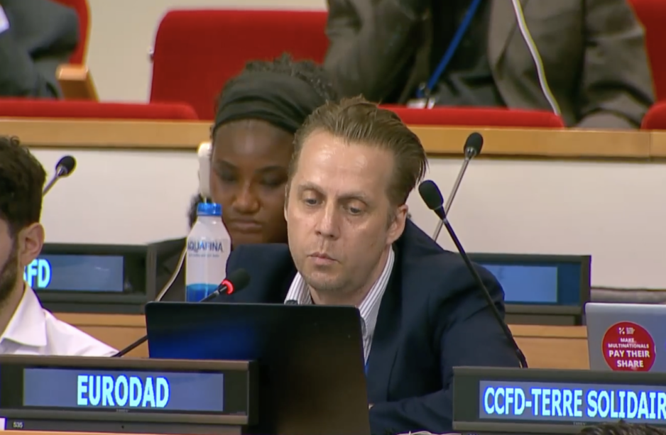 Article 15, UN Tax Convention Interventions: PCbCR